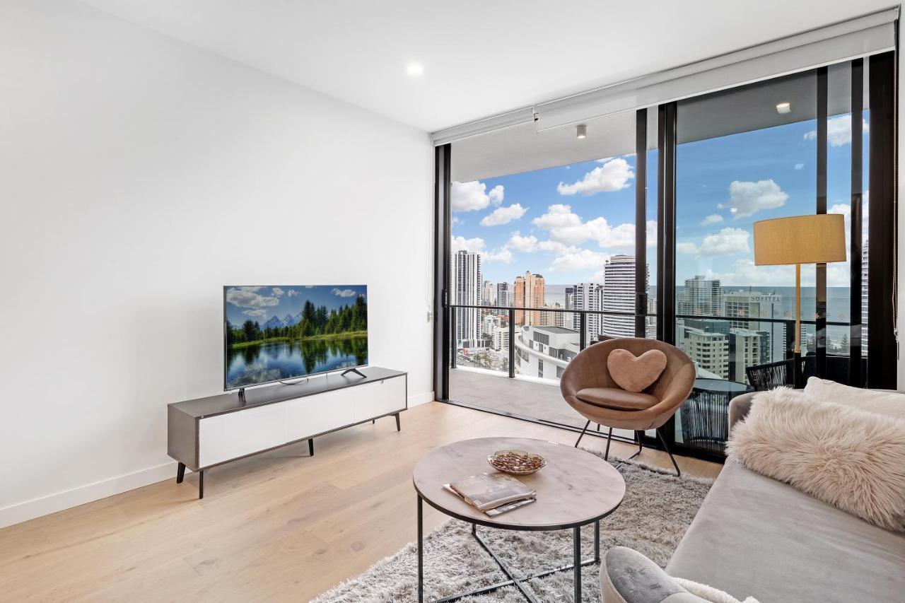 Lamour Ocean View Apartment I In Casino Broadbeach - Free Parking-195Cm Голд-Кост Экстерьер фото