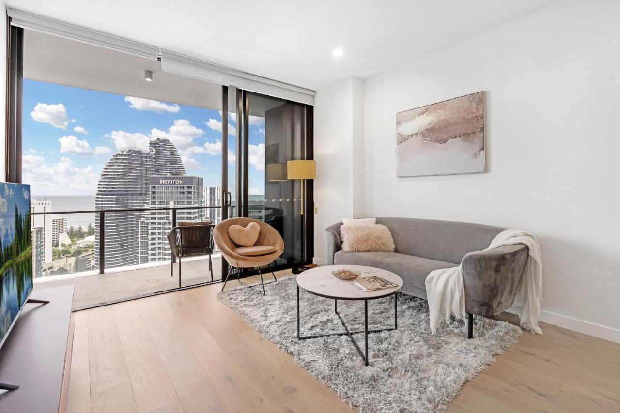 Lamour Ocean View Apartment I In Casino Broadbeach - Free Parking-195Cm Голд-Кост Экстерьер фото