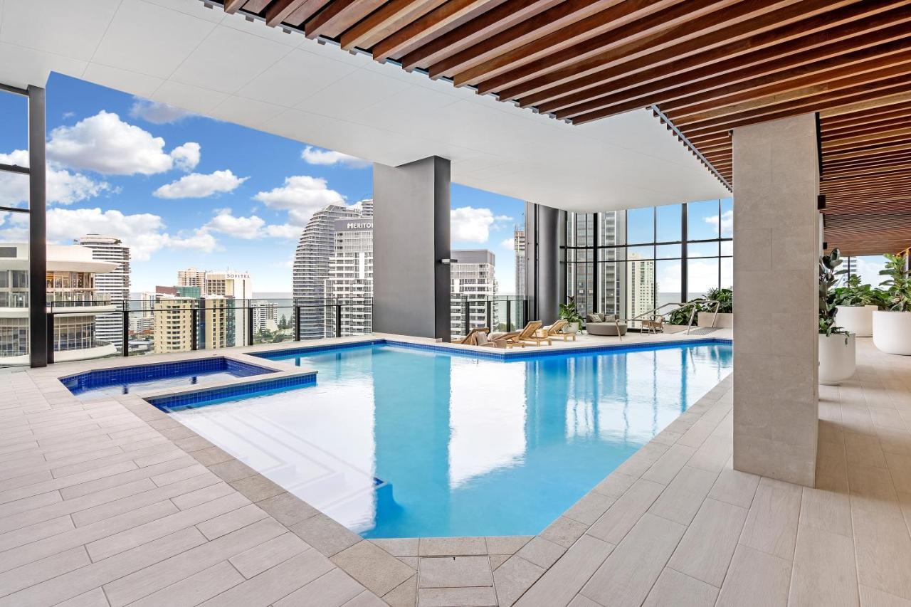 Lamour Ocean View Apartment I In Casino Broadbeach - Free Parking-195Cm Голд-Кост Экстерьер фото